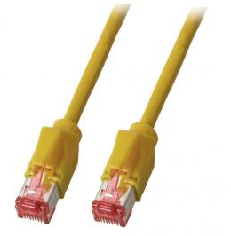 Patchkabel RJ45, S/UTP, Cat.5e, PUR Superflex schleppkettentauglich, 3m, gelb