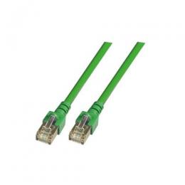 Patchkabel RJ45, SF/UTP, Cat.5e, PVC, CCA, 1.5m, grn