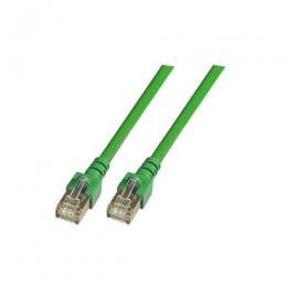 Patchkabel RJ45, SF/UTP, Cat.5e, PVC, CCA, 1m, grn