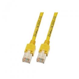 Patchkabel RJ45, SF/UTP, Cat.5e, TM11, UC300, 0,5m, gelb