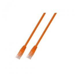 Patchkabel RJ45, U/UTP, Cat.6, PVC, CCA, 0.25m, orange