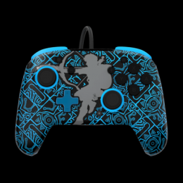 PDP Rematch GLOW Sheikah Shoot kabelgebundener Controller für die Nintendo Switch