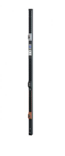 PDU Vertikal BlueNet3000 12xC13 6xC19, 1xRCM, Zuleitung 3 m H05VV-F 5G 2,5mm auf AEH