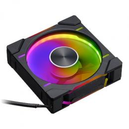 PHANTEKS D30 PWM Reverse Airflow D-RGB schwarz | 120mm Gehäuselü