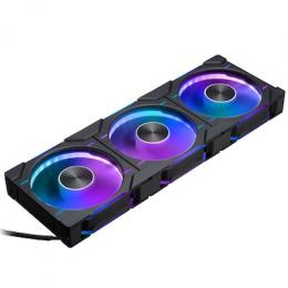 PHANTEKS D30 PWM Reverse Airflow D-RGB schwarz | 3er-Pack 120mm Gehäuselüfter