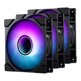 PHANTEKS M25-120 Gen2 PWM DRGB 3er-Pack schwarz | Gehäuselüfter