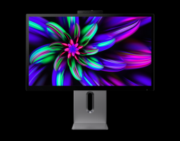 Philips 27E3U7903 27 Zoll 5K Ultra HD+ Monitor, Webcam, höhenverstellbar, grau