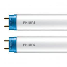 Philips 2er-Set 15,5-W-T8-LED-Röhrenlampe CorePro LEDtube, 1800 lm, kaltweiß, KVG/VVG, 120 cm