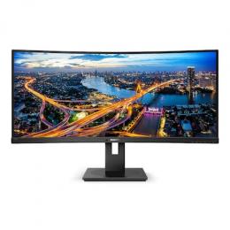 Philips 345B1C Curved Office Monitor - UWQHD, Höhenverstellung