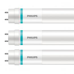Philips 3er-Set 15,5-W-T8-LED-Röhrenlampe LEDtube UO, 2500 lm, kaltweiß, KVG/VVG, 120 cm