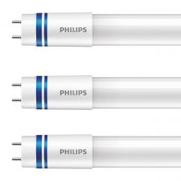 Philips 3er-Set 24-W-T8-LED-Röhrenlampe LEDtube UO InstantFit, 3700 lm, neutralweis, EVG, 150 cm