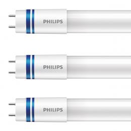 Philips 3er-Set 24-W-T8-LED-Röhrenlampe LEDtube UO InstatFit, 3700 lm, kaltweiß, EVG, 150 cm