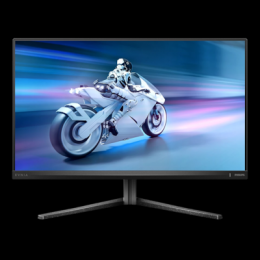 Philips Evnia 27M2N5500 B-Ware 27 Zoll QHD Gaming Monitor, 180 Hz, FreeSync Prem., G-Sync comp. (2560x1440, 1 ms, HDMI, DisplayPort) schwarz/grau