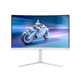 Philips Evnia 32M2C5501 - 31,5 Zoll (2560x1440), QHD Curved Gaming Monitor, 180 Hz, 0,5 ms, FreeSync Premium, 2x HDMI 2.0, 1x DisplayPort1.4, Weiss