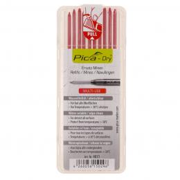 Pica DRY Ersatz Minen Wasserlöslich Rot 10 Stk. ( 4031 )