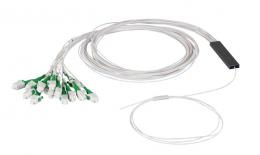 PLC Splitter 1 open End auf 32 LC/APC, 9/125 G657,1m, LSZH