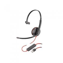 Poly Plantronics Blackwire 3210 Headset, Mono, USB-A Unified Communication optimiert