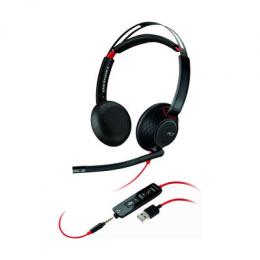 Poly Plantronics Blackwire 5220 Headset, Stereo, USB-A und 3,5mm - Klinke, Unified Communication optimiert