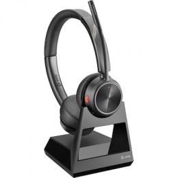 Poly Savi 7220 Office Headset, Stereo, kabellos, DECT, Kopfbügel, Unified Communication optimiert