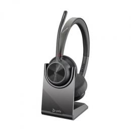 Poly Voyager 4320 USB-C MS Teams Certified Headset +BT700 dongle +Charging Stand