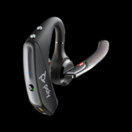 Poly Voyager 5200 Bluetooth-Headset, 4 Mikrofone B-Ware Geräuschunterdrückung, incl.USB-A to Micro USB Kabel