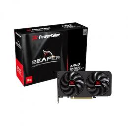 Powercolor Radeon RX 9060 XT Hellhound 8GB OC Grafikkarte - 8GB GDDR6, 2x HDMI, 2x DP