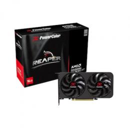 Powercolor Radeon RX 9060 XT Reaper 16GB Grafikkarte - 16GB GDDR6, 2x HDMI, 2x DP