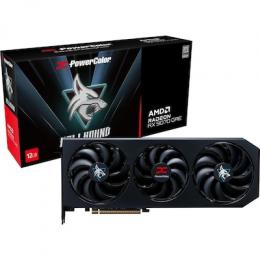 Powercolor RX 9070 GRE Hellhound 12GB - 12GB GDDR6, 1x HDMI, 3x DP