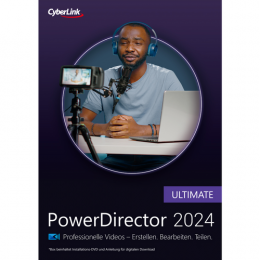 PowerDirector 2024 Ultimate Vollversion ESD   1 PC  (Download)