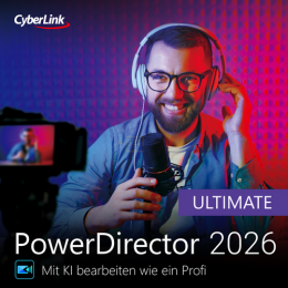 PowerDirector 2026 Ultimate Dauerlizenz ESD   1 PC  (Download)