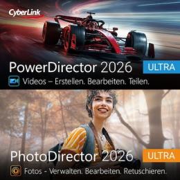 PowerDirector 2026 Ultra & PhotoDirector 2026 Ultra
