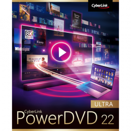 PowerDVD 22 Ultra   Vollversion ESD   1 PC  (Download)