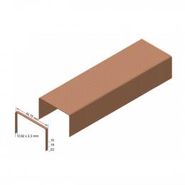 Prebena B16CLF Heftklammern 16 mm verbronzt 10.000 Stück