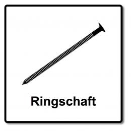 Prebena CNW31/90BKRI Coilnägel Ringschaft 3600 Stück