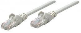 Premium Netzwerkkabel, Cat6a, S/FTP INTELLINET 100% Kupfer, Cat6a-zertifiziert, LS0H, RJ45-Stecker/RJ45-Stecker, 20,0 m, grau