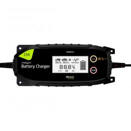 ProUser Kfz-Batterieladegerät IBC15000B, 12/24 V, max. 15 A, Bluetooth-Funktion, IP65