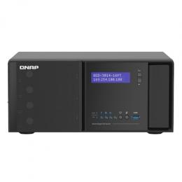 QNAP QGD-3014-16PT-8G Smart Managed Switch [14x 1GbE (RJ45), 2x 1GbE SFP/RJ45 Combo, 3x USB 3.0, 2x HDMI, 802.3at PoE+, Layer 2]