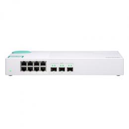 QNAP QSW-308S Unmanaged Switch 8x RJ45, 3x SFP+