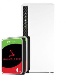 QNAP Systems TS-233 8TB Seagate IronWolf Pro NAS-Bundle NAS inkl. 2x 4TB Seagate IronWolf Pro 3.5 Zoll SATA Festplatte