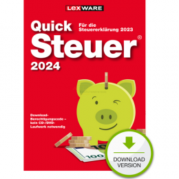 QuickSteuer 2024  ESD    (Steuerjahr 2023) (Download)