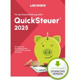 QuickSteuer 2025  ESD    (Steuerjahr 2024) (Download)