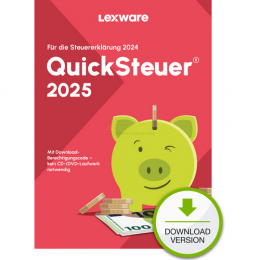 QuickSteuer 2025  ESD    (Steuerjahr 2024) (Download)