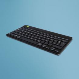 R-Go Compact Break ergonomische Tastatur, QWERTZ (DE), Bbluetooth, schwarz