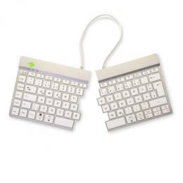 R-Go Split Break ergonomic keyboard, QWERTZ (DE), bluetooth Pausenanzeige, Ultradünn für besseren Blutkreislauf