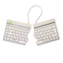 R-Go Split Break ergonomic keyboard, QWERTZ (DE), bluetooth Pausenanzeige, Ultradünn für besseren Blutkreislauf