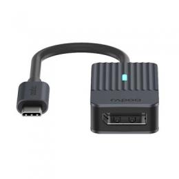 Rapoo USB-C Adapter, USB-C auf DisplayPort grau