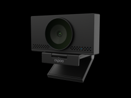 Rapoo XW4KAF Webcam 4K AF, Schwarz Video- Auflösung: 4032×3024P, Doppelmikrofon mit Rauschunterdrückung, USB 3.0, USB 1.1 kompatibel