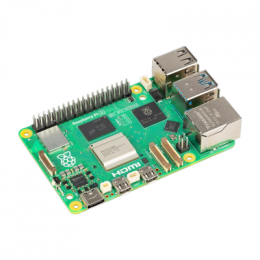 Raspberry Pi 5 Modell B 4GB - ARM Cortex-A76 4x 2,40GHz, 4GB RAM, WLAN-ac, Bluetooth 5.0, LAN, 4x USB, 2x Micro-HDMI
