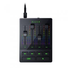 Razer Audio Mixer, Universal-Analog-Mixer für Streaming, 4 Kanal, XLR-Eingang mit Vorverstärker