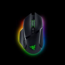 Razer Basilisk V3 Pro kabellose Gaming Maus - 13-Zonen-Chroma-Beleuchtung und HyperScroll-Neigungsrad